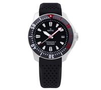 RATIO FreeDiver X Dive Watch Sapphire Crystal Japanese Automatic 3D Indices Diver Watch 200M Water Resistant Diving Watch for Men (Black)