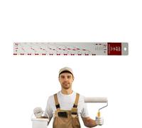 Ratio Scale Tool - Steel Paint Measure Ruler, Auto Body Painter Guide, Vehicle Repair Accessory, Workshop Helper | Ratio Scale Tool Steel Paint Measure Ruler Idea For SUVs RVs Sed