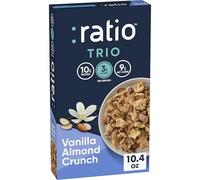 Ratio Vanilla Almond Crunch Cereals, 10 g Protein, Keto Friendly, 295 ml