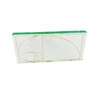 Ratio Viewfinder, Golden Ratio Painting Tool, Clear Golden Section Viewer, Artist Viewfinder Grid, Photography Correction Tool, Acrylic Proportional Divider for Photography, Painting, Drawing