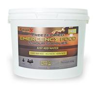 Ration-X 9 Meal Emergency Food Kit | Freeze Dried | 48-Month Shelf Life | Just Add Water | Family & Individual Emergency Preparedness | Survival Rations | 4 Flavours