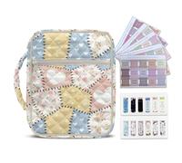 Ratozent Vintage Patchwork Print Bible Cover Heritage-Style Quilted Case Heirloom Quality Meaningful for Family Reunions Storytelling Sermons and a Gifts to Treasure for Generations