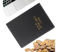 Ratpzou Coin Album | 120 Pockets Organizer - Coin Collection Storage,for Cultural Preservation Museum Display History Class School Project Christmas Birthday