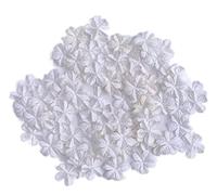 RATREE 888 100 Pcs Patch Hydrangeas Flowers 30x30mm Mulberry Paper Flowers Scrapbooking Wedding DIY Craft Supplies Card (3)