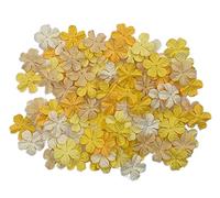 RATREE 888 100 Pcs Patch Hydrangeas Flowers 30x30mm Mulberry Paper Flowers Scrapbooking Wedding DIY Craft Supplies Card (2)