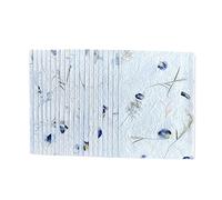 RATREE 888 Handmade Mulberry Paper, A4 Size, 20 Sheets, Butterfly Pea Flowers/Grass Flowers, Classic Style, Decorative Paper