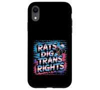 Rats Dig Trans Rights Queer Support Ally LGBTQ+ - Case for iPhone XR