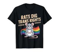 Rats Dig Trans Rights Queer Support Ally LGBTQ+ - Value Graphic T-Shirt
