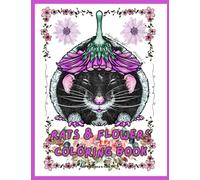 Rats & Flowers Coloring Book