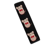 Rats Holding Two Hearts Universal Car Seat Belt Cover Comfortable Belt Pads Funny Seat Straps Cushion