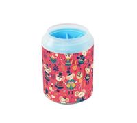 Rats Nutcrackers Peach Portable Pet Foot Cleaner Silicone Brush Soft Feet Bathing Brush for Small Medium Dogs and Cats peine para perros