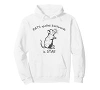 Rats Spelled Backwards Is Star Pullover Hoodie