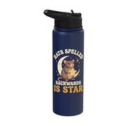 Rats Spelled Backwards is Star Stainless Steel Insulated Water Bottle