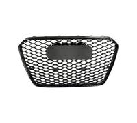 RatsCh Car Front Grill Grilles For A5 S5 8T 2013 2014 2015 2016 For RS5 Style Front Grille Glossy Black Upper Enhanced Vehicle Look(Black l)