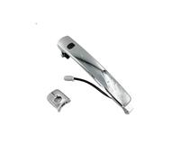 RAtsch Car Side Exterior Door Handle Car Door Outer Handle Chrome with Smart Entry Button for Rogue for Murano for Infiniti fx35 fx45 G35 Car Door Handle(Type 2 no Hole)