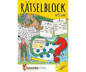 RAtselblock ab 9 Jahre, Band 2, A5-Block: Kunt, Spiecker, Gisela-Specht.