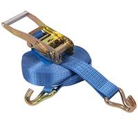 RatStrap 5000kg Ratchet Lashing Claw Hook Cargo Lorry Tie Down Webbing Restraint Straps (15mtr)