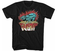 RATT Robo RATT T Shirt Mens Rock N Roll Music Band Tee Retro New Black Black