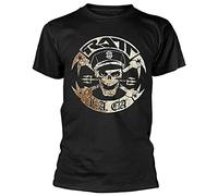 RATT Vintage RATT Biker T-Shirt Mens Unisex Black Tees XL