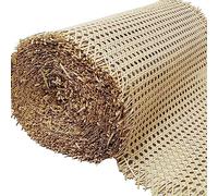 Rattan Cane Webbing Roll Caning Material Weave Rattan Fabric Furniture for Caning Projects Pre Woven Open Mesh Cane for Cabinet Bed Chair Repair DIY-50cmX1.5m