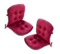 Rattan Chair ions 2Pack with TiesLow Back Pads for Rattan Seating SolutionsComfortable Durable for Outdoor & Indoor Use