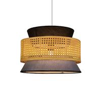 Rattan Chandelier Vintage Hand- Textured Pendant Light Retro Industrial Lamp Hand Woven Hollow Vintage Lighting Japanese Dining Room Living Room Bedroom Study Room