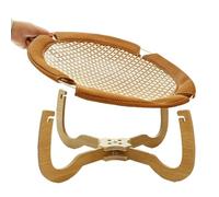 Rattan Dog Bed - 46x17.5cm Raised Cat Bed | Wicker Cat Basket | Natural Rattan Cooling Mat | Scratchresistant Raised Beds Wooden Base Summer Mattress For Cats, Puppies, Kittens