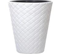 Rattan Effect Planter 14L 34L with Liner - Indoor Outdoor Garden Plant Pot