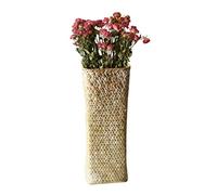 Rattan Flower Vase Tall Woven Flower Vase Basket Natural Planter Basket for Home Decoration, Home Use