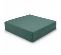 Rattan Garden Furniture Cushion Pads Replacement Seat or Back Cushions for Patio Sofa Chairs - Fits California Style Outdoor Water Resistant Garden Conservatory Seating (Bottle Green, 60x60x10cm)