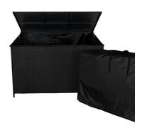 Monstershop Rattan Storage Box 582L - Black Monstershop Black
