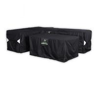 Rattan park Protective Cover FSZ-007L- For Cambridge Range Left Corner Sofa Set with Rising Table