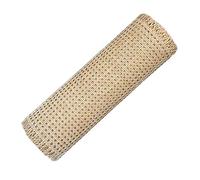 Rattan Roll Cane Webbing , Natural Rattan Open Mesh Hexagon Cane Webbing Roll Multiple Sizes for Furniture Repair DIY Projects(90x200cm)