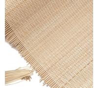 Rattan Sheet, 45cm Width Natural Rattan Roll, Cane Webbing, Woven Cane Roll, Caning Material for Garden Furniture Repair Chair Cabinet DIY(16x39inch)