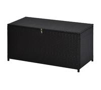 Rattan Storage Box Dark Brown 284L