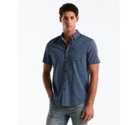 Rattan Stripe Short Sleeve Shirt In Sargasso Sea