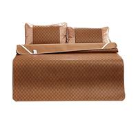 Rattan Summer Cooling Sleeping Mat, Foldable Breathable Smooth Mattress Topper, Home Summer Sleeping Mat Bamboo Mat, Bamboo Bed Mat