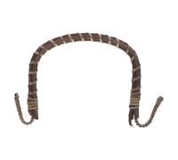 Rattan Teapot Handle Woven U-Shape Handmade Iron Brown | Replacement Kettle Part, Heat-insulating Grip, for Ceramic Teapot Owners and Tea Houses, 1 X Handle