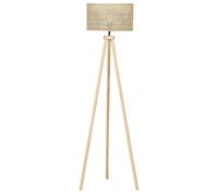 Rattan Tripod Floor Lamp Natural PENTON