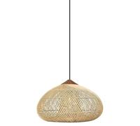 Rattan Weaving Pendant Light Fixtures,Basket Pendant Lighting,Boho Light Fixture Hand-Woven Chinese Style, Bamboo Retro Pendant Lamp,for Dining Room Kitchen Island Bedroom