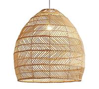 Rattan Weaving Pendant Light Vintage Bamboo Woven Light Decoration Chandelier Wicker Light with Fixtures Hanging Decorations RusticJapanese Lamp Engineering Decorative Lighting