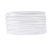 Rattan Weaving Repair Kit for Patio Outdoor Furniture 120 Feet PE Material Flat Wicker DIY Restoration Material 8mm Width(White)