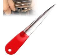 Rattan Weaving Tool Wicker Pick Stainless Steel Hand Weaving Tool DIY Materials Furniture Picking Tool with Rubber Sheath Garden Furniture Repair Tool Kit Willow Dragon Pattern Pry Knife