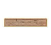 Rattan WeavingPanel - Chic Divider for Restaurants Dining Spaces & Aisle Countertops - Elegant Half Wall Decor for Hot Pot & Events