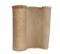Rattan Webbing Mesh Roll Multiple Size Choices Rattan Mesh Roll Webbing Sheet Cane Meshes DIY Wicker Cane Strap Rattan Wicker Webbing Roll for Chairs(D)