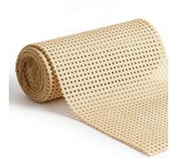 Rattan Webbing Roll, 40 X 100 cm Cane Webbing Roll Natural Plastic Rattan Sheet Woven Open Mesh Cane Rolls for Furniture Upcycling Chair Cabinet Ceiling DIY Crafts