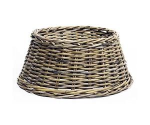 Rattan/Wicker Christmas Tree Skirt Natural