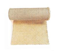 Rattan Wicker Webbing Roll, Rattan Mesh Roll Sheet Webbing Caning Material for Chairs Kit Multi-size Options for DIY Projects Home Decor(I)