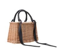 Rattan Woven Decorative Basket for Flowers and Dried Flowers