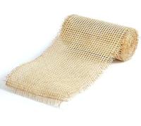 Rattan Woven Mesh Fabric Roll for DIY Projects, Flexible Rattan Weaving Material for Furniture Repair, Trellis Fence Panels, Privacy Screens, Home Decor